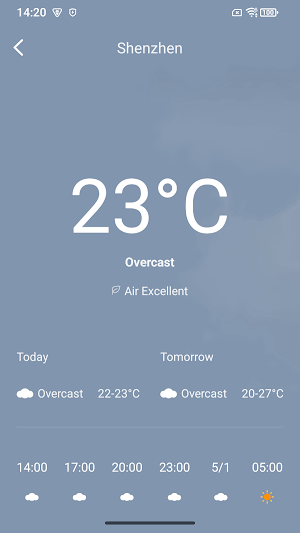 Dobest weather Screenshot 1