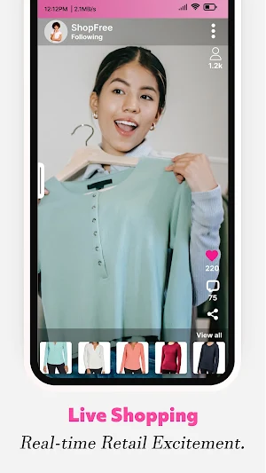 ShoprLive -Online Shopping App Screenshot 3