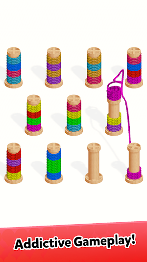 Rope sort Puzzle Screenshot 0