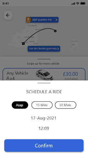 Island Taxis Screenshot 3