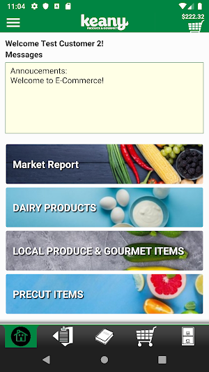 Keany Mobile Ordering Screenshot 0