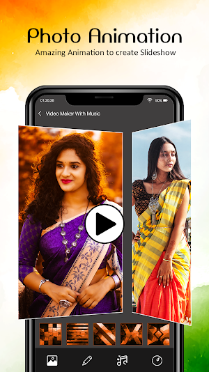 15 August Video Maker : Independence Day 2021 Screenshot 3