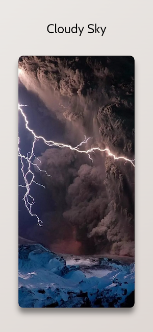 Thunderstorm Wallpaper Screenshot 3