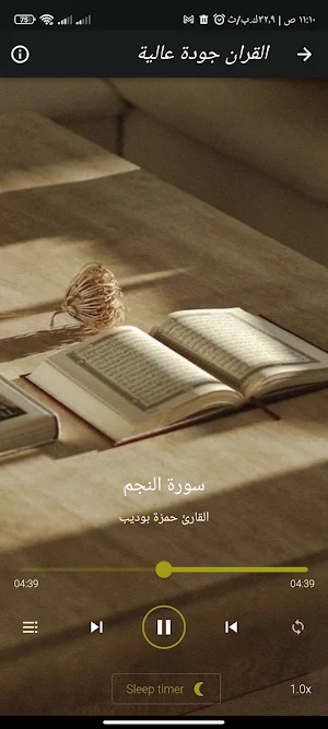 القران بصوت حمزة بوديب بدون نت Screenshot 3