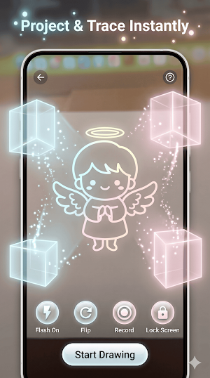 AR Draw: Sketch & Trace Text Screenshot 3