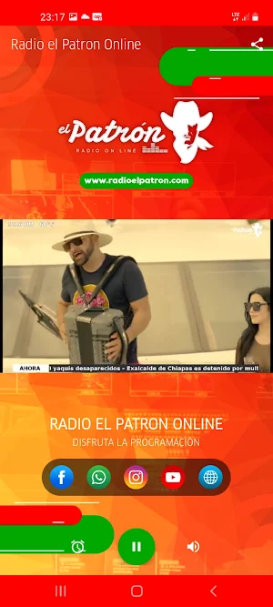 Radio El Patron Online Screenshot 1