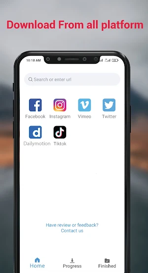 Fast Video, image and music Downloader Screenshot 0