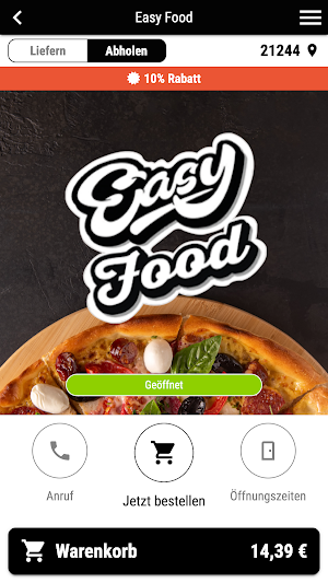 Tasty Pizza and Easy Food Screenshot 1