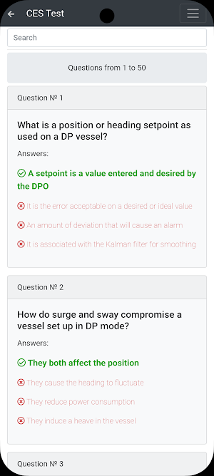 Dynamic Positioning Operat CES Screenshot 1