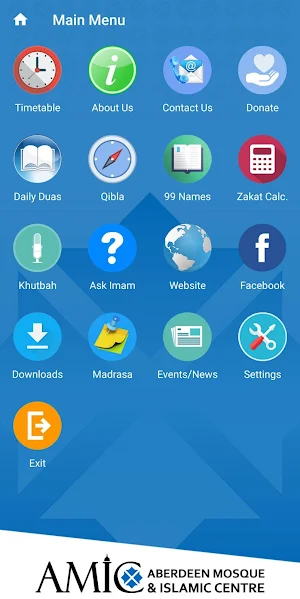 Aberdeen Mosque and Islamic Centre AMIC Screenshot 1