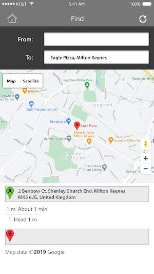 Eagle Pizza, Milton Keynes Screenshot 1