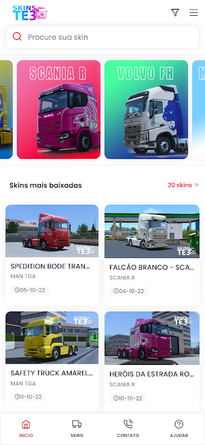 Skins Truckers Of Europe 3 Screenshot 0