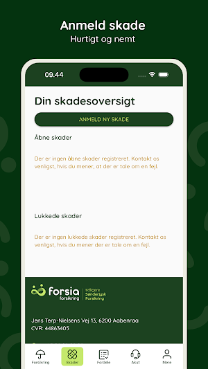 Forsia Forsikring Screenshot 1