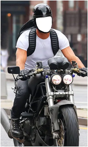 Men Bike Photo Editor App Screenshot 1