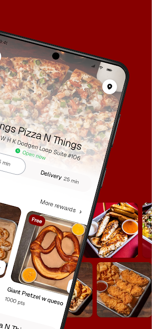 Wings Pizza N Things Screenshot 1