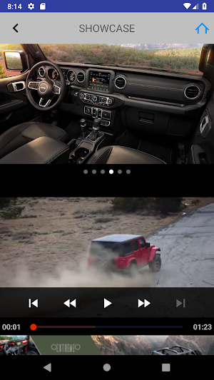Lindsay Chrysler Dodge Jeep Screenshot 2