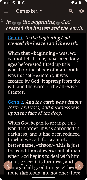 Spurgeon Bible Commentary Screenshot 0