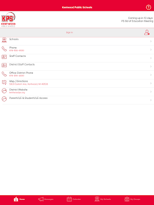 Kentwood Public Schools Screenshot 2