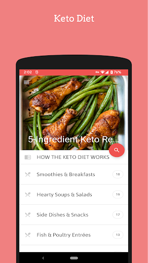 5-Ingredient Keto Cookbook Screenshot 0