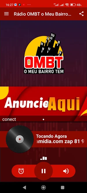 Rádio OMBT o  Meu Bairro Tem Screenshot 2