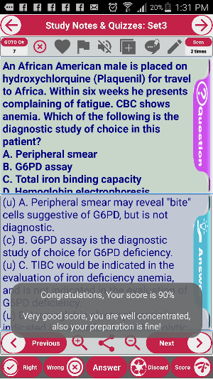Physician Assistant Exam Revie Screenshot 2