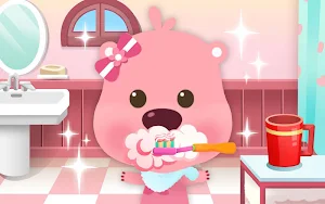 Pororo Brush Teeth - Kids Habit Game Screenshot 1