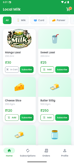 Local Milk Screenshot 0