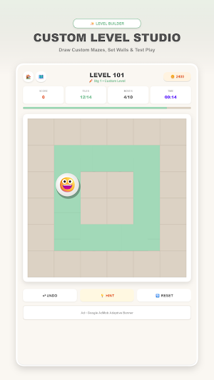 Color Maze: Paint Roller 3D Screenshot 1