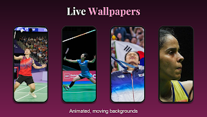 Badminton Wallpaper HD & 4K Screenshot 1
