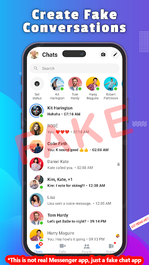 Fake Chat - Prank Message Screenshot 0