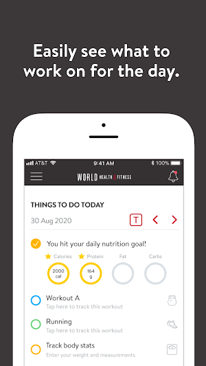 World Health and Fitness Inc Screenshot 2
