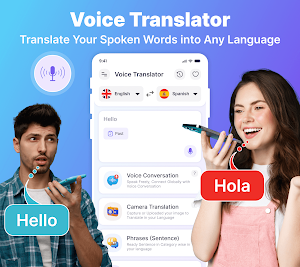 Voice Translator App Screenshot 0
