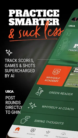 WhyGolf: Golf App & Tracker Screenshot 0