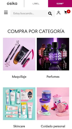 Cyzone Tienda Online Screenshot 1