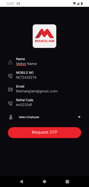 Manglam Motocorp Screenshot 1