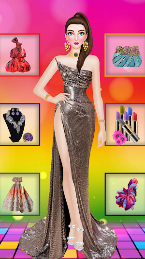 Model Dressup Fashion Makeover Screenshot 3