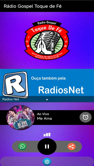 Rádio Gospel Toque de Fé Screenshot 3