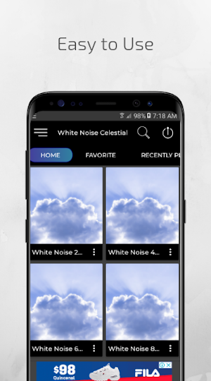 Celestial White Noise Screenshot 1