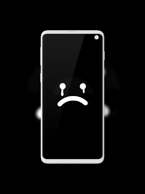 Black Solid Wallpaper Screenshot 2