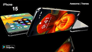 iPhone 15 Launcher & Wallpaper Screenshot 2