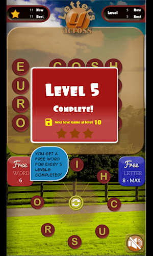 Four Letters Across Screenshot 2