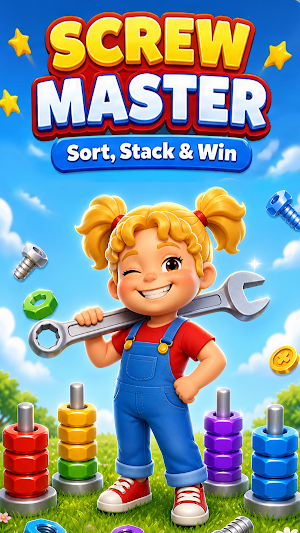 Screw Master Sort Stack Screenshot 1