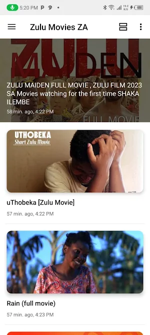 Zulu Movies Screenshot 2