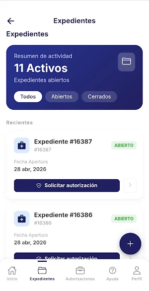 Accidentes NuevaMutuaSanitaria Screenshot 0