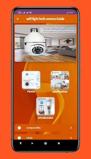 Wifi Light Bulb Camera Guide Screenshot 0