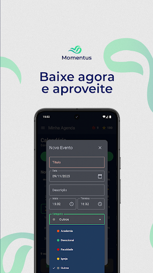 Momentus: Gerenciar Rotinas Screenshot 2