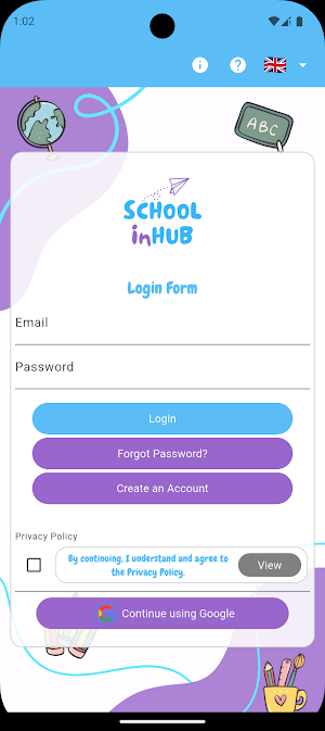 SCHOOLinHUB Screenshot 0