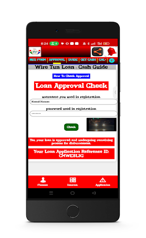 Wire Tun Loan : Cash Guide Screenshot 1