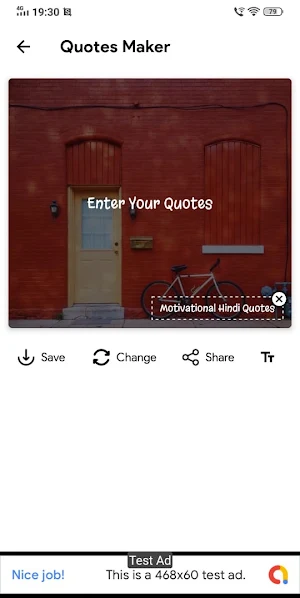 Motivational Hindi Quotes Screenshot 0