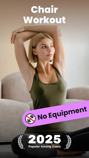 Chair Workout: Women's Edition Screenshot 0